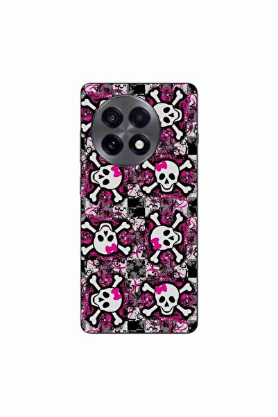 OEM Husa compatibila cu OnePlus 13R Silicon Gel Tpu Model Pop Art Skeleton