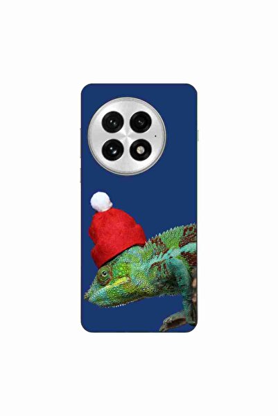 OEM Case compatible with OnePlus 13 Silicone Gel Tpu Pattern Christmas Chameleon