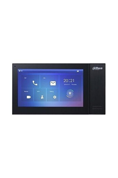 DAHUA VTH2421FB-P IP Видеодомофонен монитор, 7-инчов тъчскрийн, 1024x600, PoE...