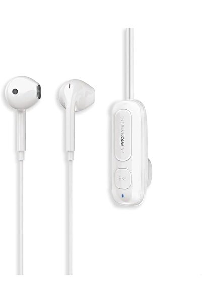 Promate Wireless clip-on in-ear headphones with comfortable design, advanced ...