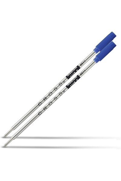 Cross خرطوشة حبر قلم حبر جاف 8511-2، حجم M، حبر أزرق، عبوة من قطعتين (85112)