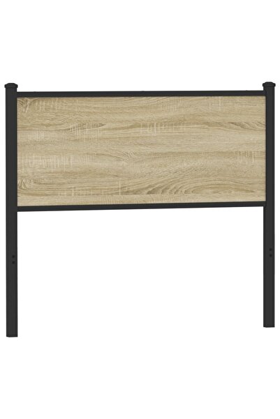 vidaxl Replacement headboard, sonoma oak, 107 cm, engineered wood and steel