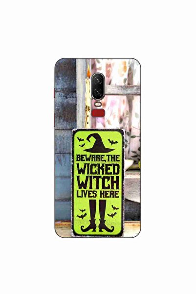 OEM Husa compatibila cu OnePlus 6 Silicon Gel Tpu Model Halloween Wicked Witc...