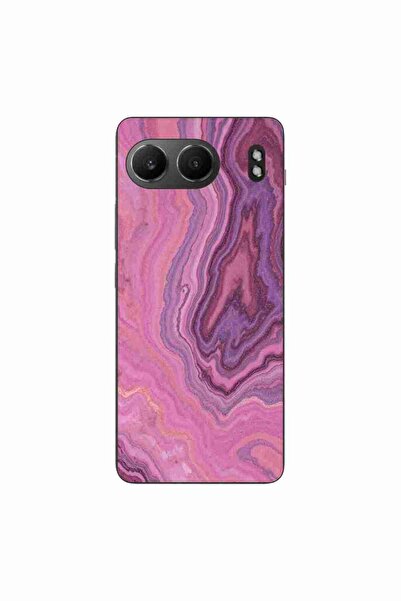OEM Husa compatibila cu OnePlus Nord 4 Silicon Gel Tpu Model Pink Quartz Marble