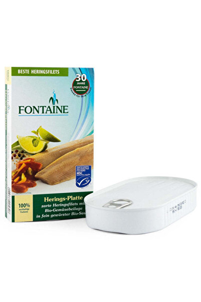 Fontaine Platou de hering cu adaos de legume, 200g