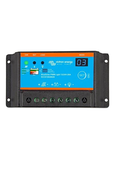 Victron energy BlueSolar PWM-Light 12/24V 20A Ελεγκτής Φόρτισης