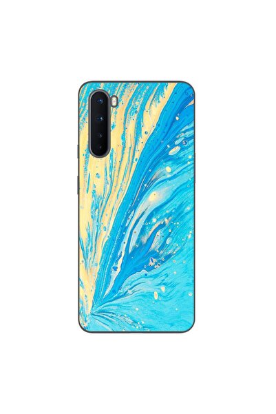 OEM Husa compatibila cu OnePlus Nord Silicon Gel Tpu Model Aqua Bloom