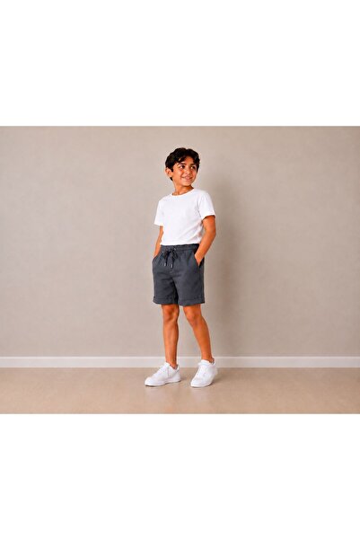 gold ılgaz tekstil ERKEK ÇOCUK YENİ SEZON BELİ LASTİKLİ DUBLE PAÇA JOGGER ŞOR...