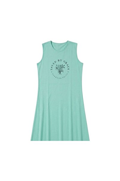 Merry Sweet Sleeveless Home Dress