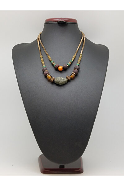 Bozhi Necklace Glass Beads Casual Elegance