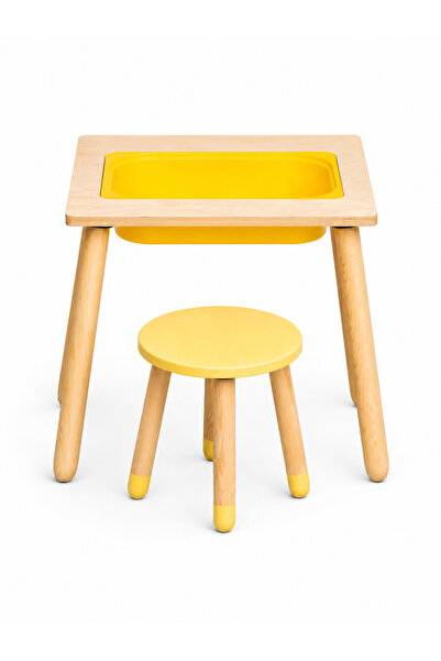 Woodnjoy Wood&joy Duyusal Etkinlik Merkezi ve 1 Tabure Seti