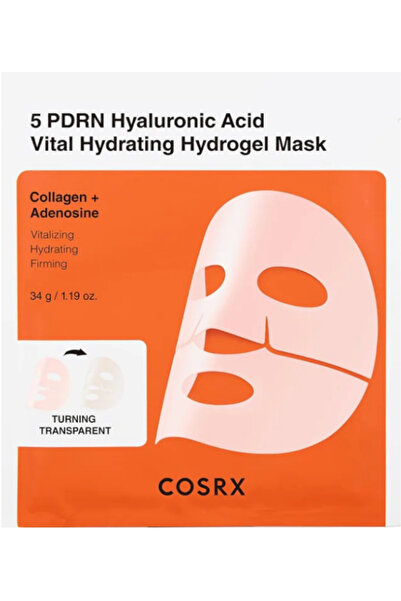 Cosrx 5 PDRN Hyaluronic Acid Vital Hydrating Hydrogel Mask - Ενυδατική & Αναζ...