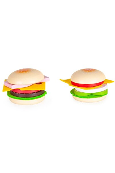 Ecotoys Wooden Hamburger Toy