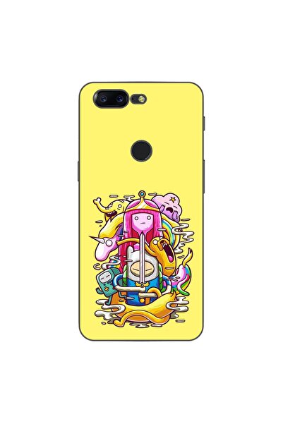 OEM Husa compatibila cu OnePlus 5T Silicon Gel Tpu Model Adventure Time Poster