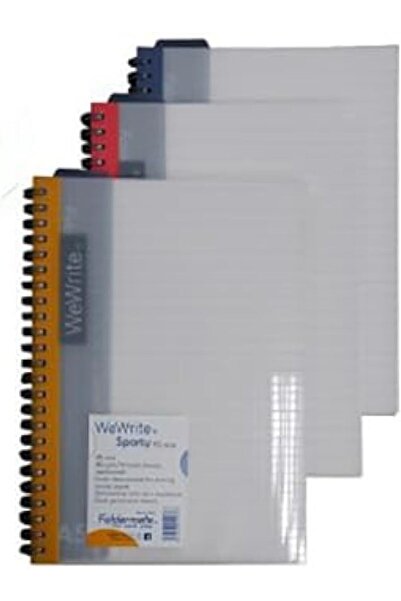 FOLDERMATE A5 Sports Spiral Notebook, 70 Sheets, We Write, from Foldermate, P...