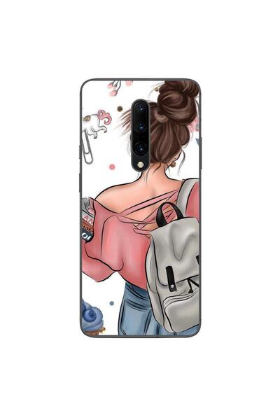 OEM Case compatible with OnePlus 7 Pro Silicone Gel Tpu Model Girl Fashion Sc...