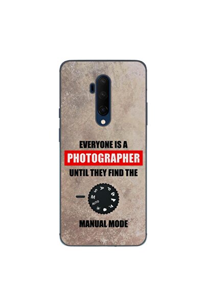 OEM Case compatible with OnePlus 7T Pro Silicone Gel Tpu Photographer Pattern