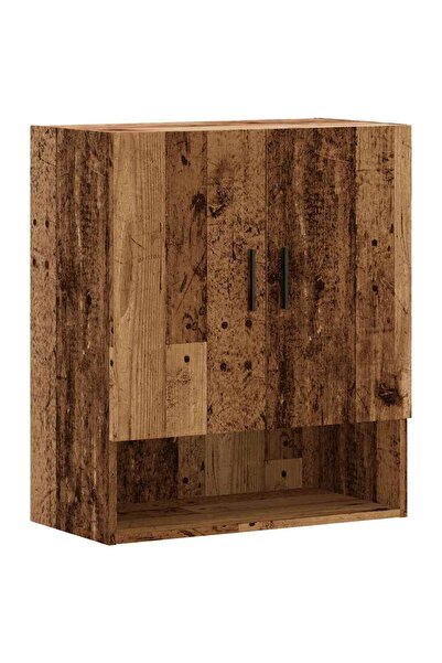 vidaxl Wall cabinet, old wood, 60x31x70 cm, composite wood