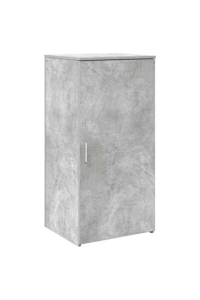 vidaxl Storage cabinet, concrete grey, 50x45x103.5 cm, engineered wood