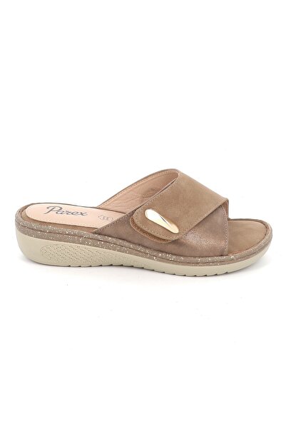 Parex Γυναικεία Comfort Παντόφλα Χρώματος Καφέ 12133018.K