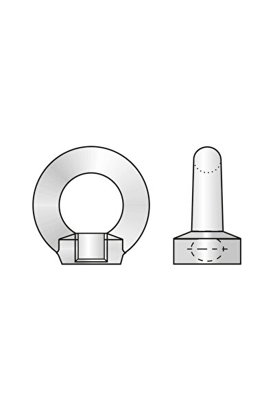 Rocast Set 20 x Piulita de Ridicare din 582 Otel Zincat-M12 0582012S
