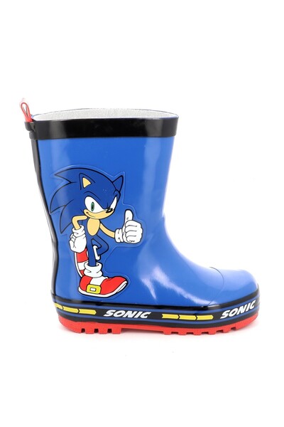 SEGA Παιδική Γαλότσα για Αγόρι Sonic Χρώματος Μπλε SC000860