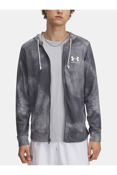 Under Armour Pánská mikina UA Rival Terry AOP FZ Q1