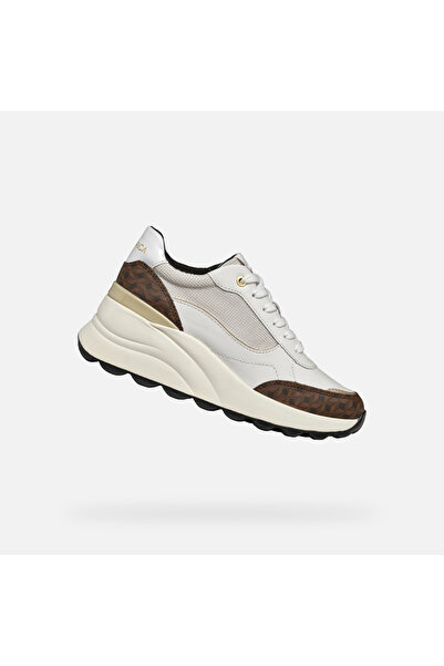 Geox Adidași albi de damă Spherica Ec13
