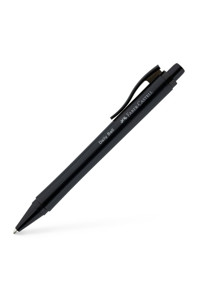 Faber Castell Στυλό με μπλε μηχανισμό XB Daily Black FABER-CASTELL