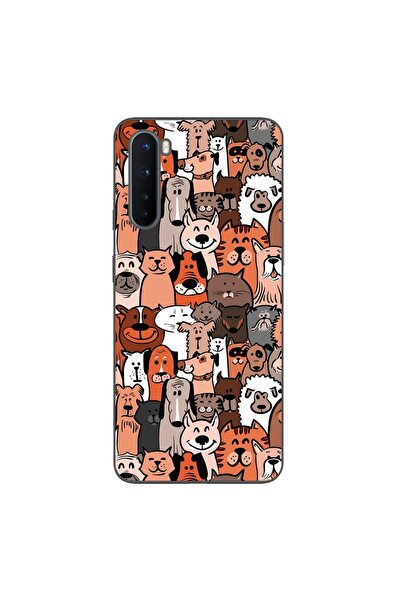 OEM Husa compatibila cu OnePlus Nord Silicon Gel Tpu Model Caini si Pisici Pa...