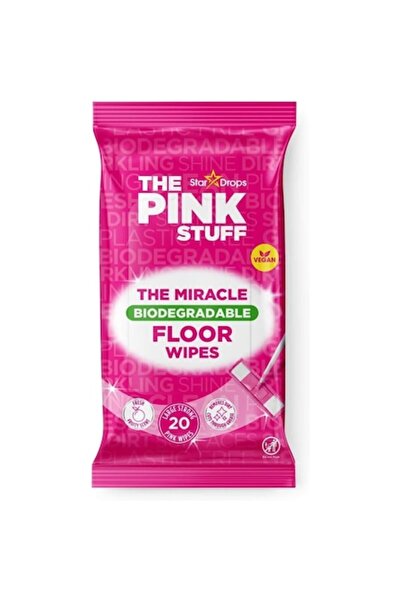 THE PINK STUFF Șervețele umede pentru podele, The Pink Stuff, 20 bucăți, Roz