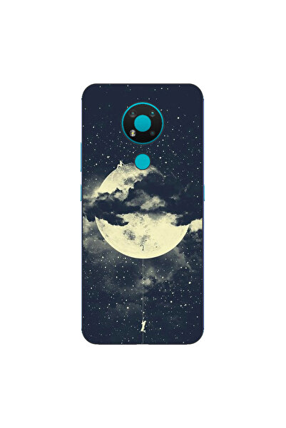 OEM Θήκη συμβατή με Nokia 3.4, από σιλικόνη gel TPU, μοντέλο Moon Climbing