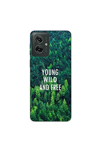 OEM Husa compatibila cu Motorola Moto G55 Silicon Gel Tpu Model Wild and Free