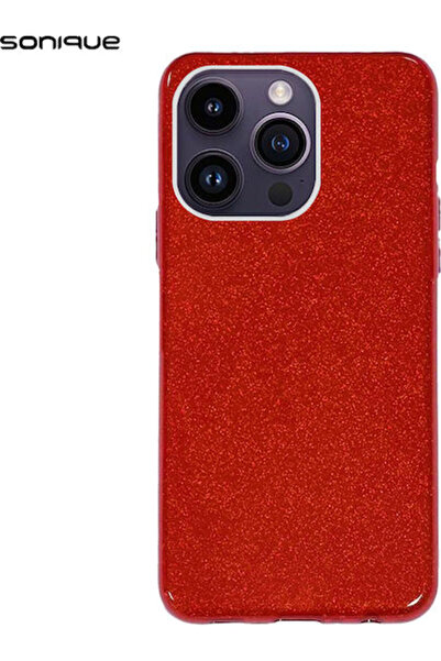 Other Σονίκ Λαμπερή Πίσω Θήκη Σιλικόνης Κόκκινη (iPhone 13 Pro Max)
