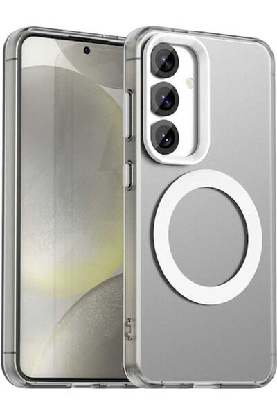 Techsuit Πίσω Κάλυμμα Σιλικόνης Λευκό (Galaxy S24+)
