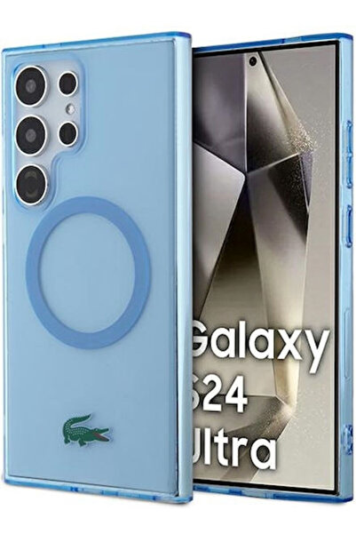 Lacoste Πίσω Κάλυμμα Πλαστικό Μπλε (Galaxy S24 Ultra) Κωδικός: LCHMS24LULOLB