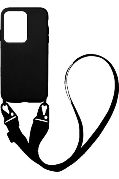 Other Sonique CarryHang Υγρή Θήκη Πλάτης Σιλικόνης 0.5mm με Λουράκι Μαύρο (Xi...