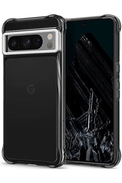 Spigen Cyrill UltraSheer Πίσω Θήκη Σιλικόνης 1.8mm με Λουράκι Μαύρο (Google P...