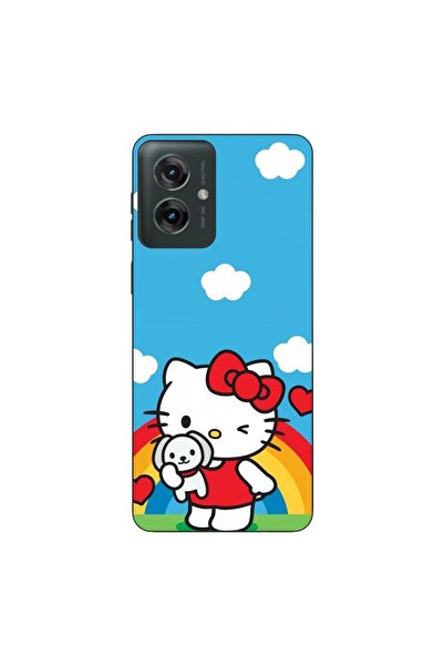 OEM Husa compatibila cu Motorola Moto G55 Silicon Gel Tpu Model Hello Kitty R...