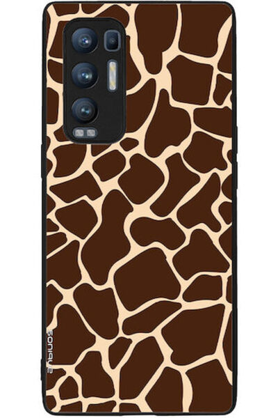 Other Θήκη Σειράς Animal Print Sonique για Oppo Find X3 Neo 5G - Καμηλοπάρδαλ...