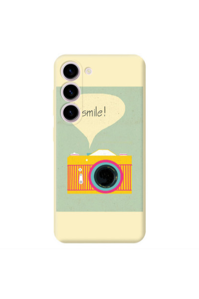 Other Samsung S23 Plus Photo smile Transparent Silicone TPU Θήκη