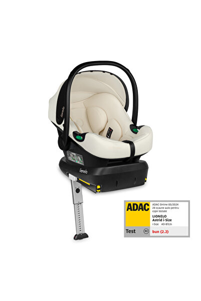 Lionelo Scoica auto, Lionelo, i-Size Astrid, Include baza Isofix, 0-13 Kg, 40...