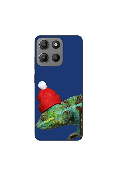 OEM Husa compatibila cu Motorola Moto G15 Silicon Gel Tpu Model Craciun Cameleon
