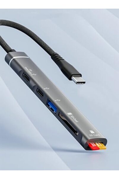 Yıldızan TAMGÜN Type-C Tip Uclu 15 compatibil cu carduri SD, carduri TF, citi...