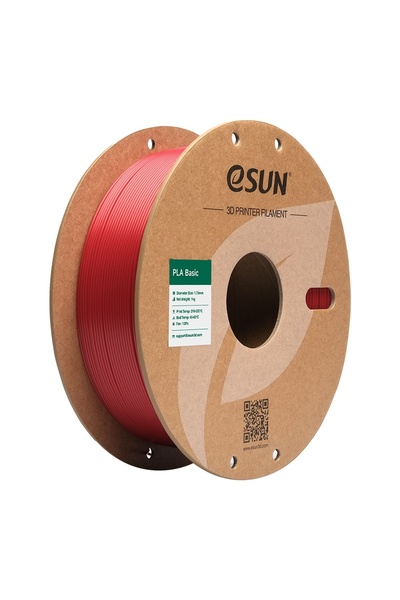 eSun Filament e PLA-Basic Fire-Engine-Red (Rosu) 1,75 mm 1 KG