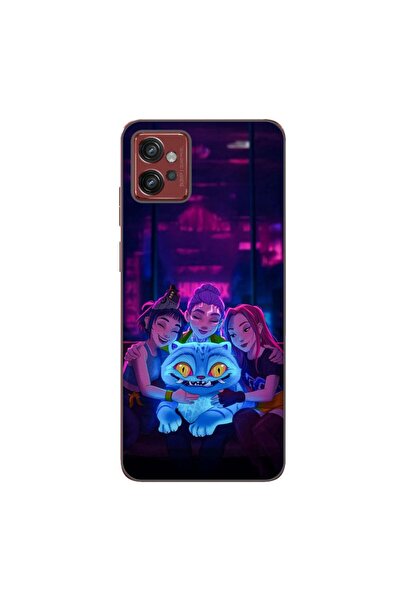 OEM Θήκη συμβατή με Motorola Moto G32 Σιλικόνης Gel TPU με σχέδιο KPop Demon ...