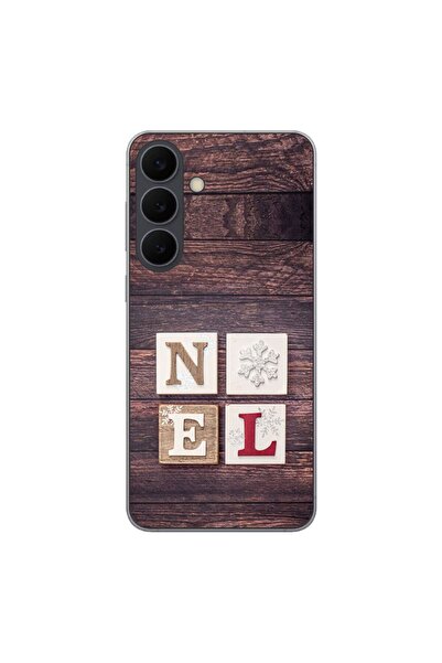 OEM Калъф, съвместим със Samsung Galaxy S25 FE, силиконов гел TPU, коледен дъ...