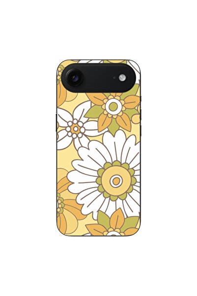 OEM Калъф, съвместим с Apple iPhone, от силиконов гел TPU, с пастелен градинс...
