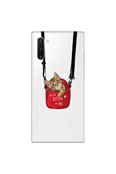 Other Samsung Note 10 Plus Kitten Me Transparent Silicone TPU Θήκη