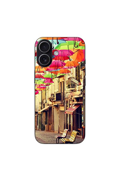 OEM Θήκη συμβατή με Apple iPhone 17 από σιλικόνη gel TPU με σχέδιο πολύχρωμων...